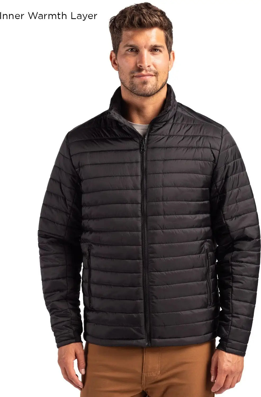 Clique Mqo00083 Cornice 3-in-1 Eco Waterproof Parka + Inner Layer Full Zip Mens Jacket System - Black