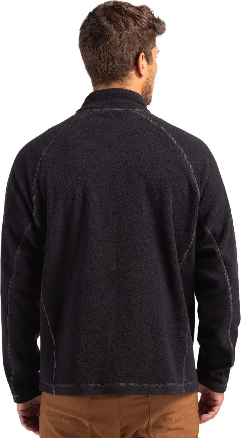 Clique Mqo00084 Powder Fleece Full Zip Mens Jacket - Black