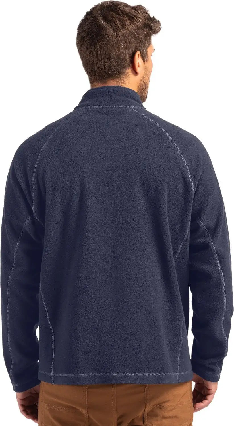 Clique Mqo00084 Powder Fleece Full Zip Mens Jacket - Dark Navy
