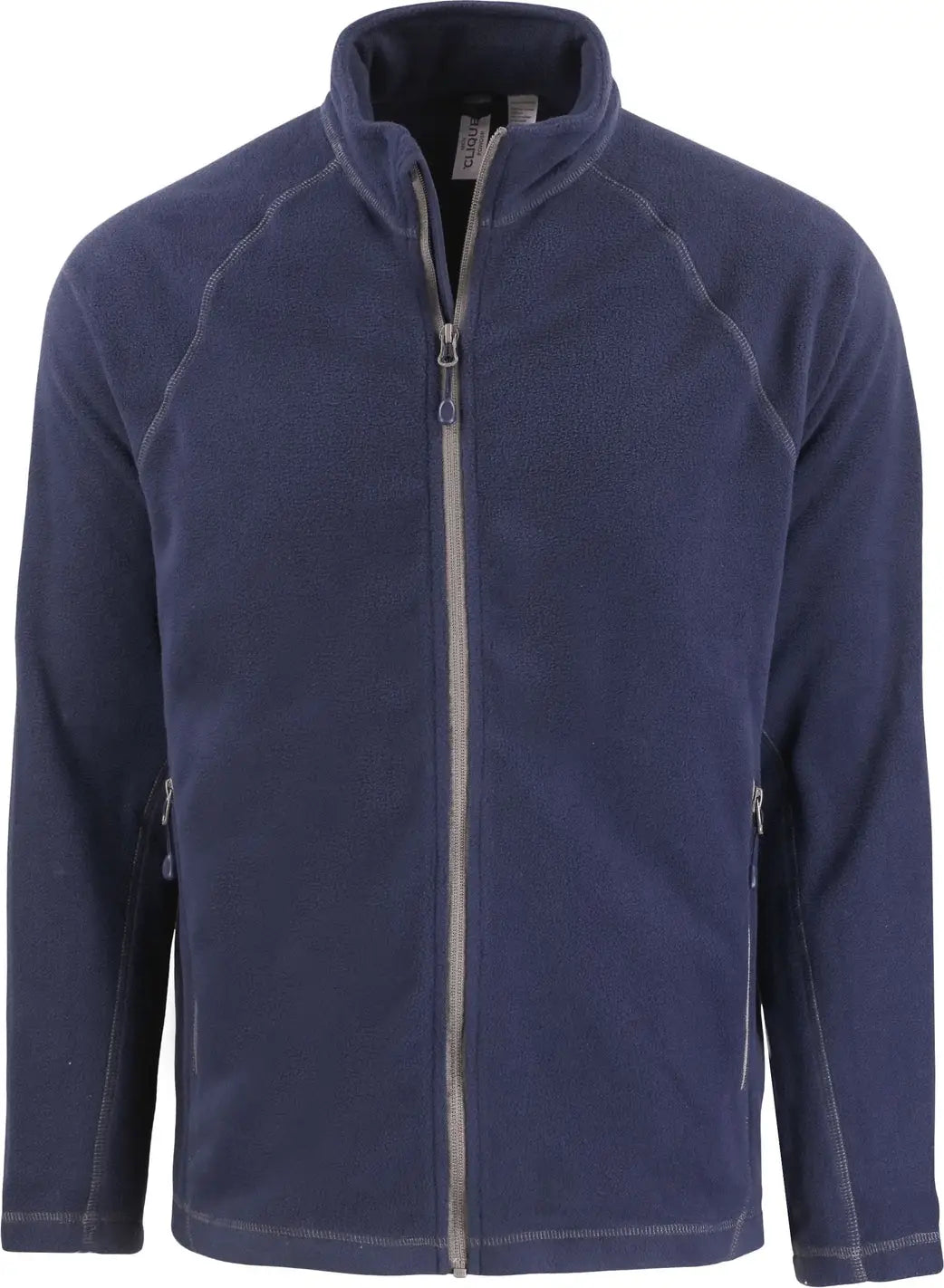 Clique Mqo00084 Powder Fleece Full Zip Mens Jacket - Dark Navy