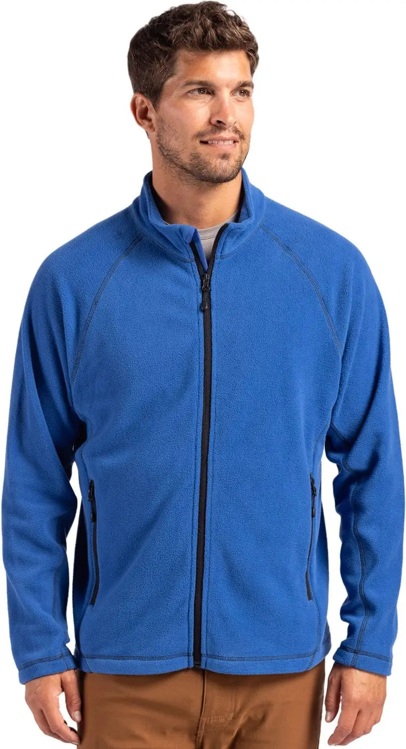 Clique Mqo00084 Powder Fleece Full Zip Mens Jacket - Royal Blue - Adult s