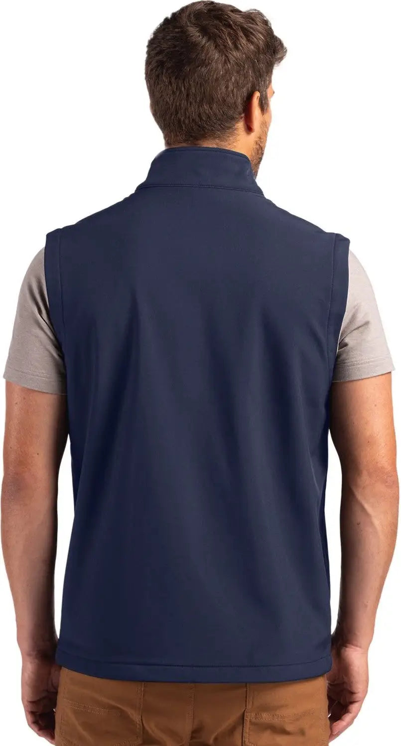 Clique Mqo00085 Tempo Stretch Full Zip Mens Softshell Vest - Dark Navy Pure Slate - Navy/pure / Adult s