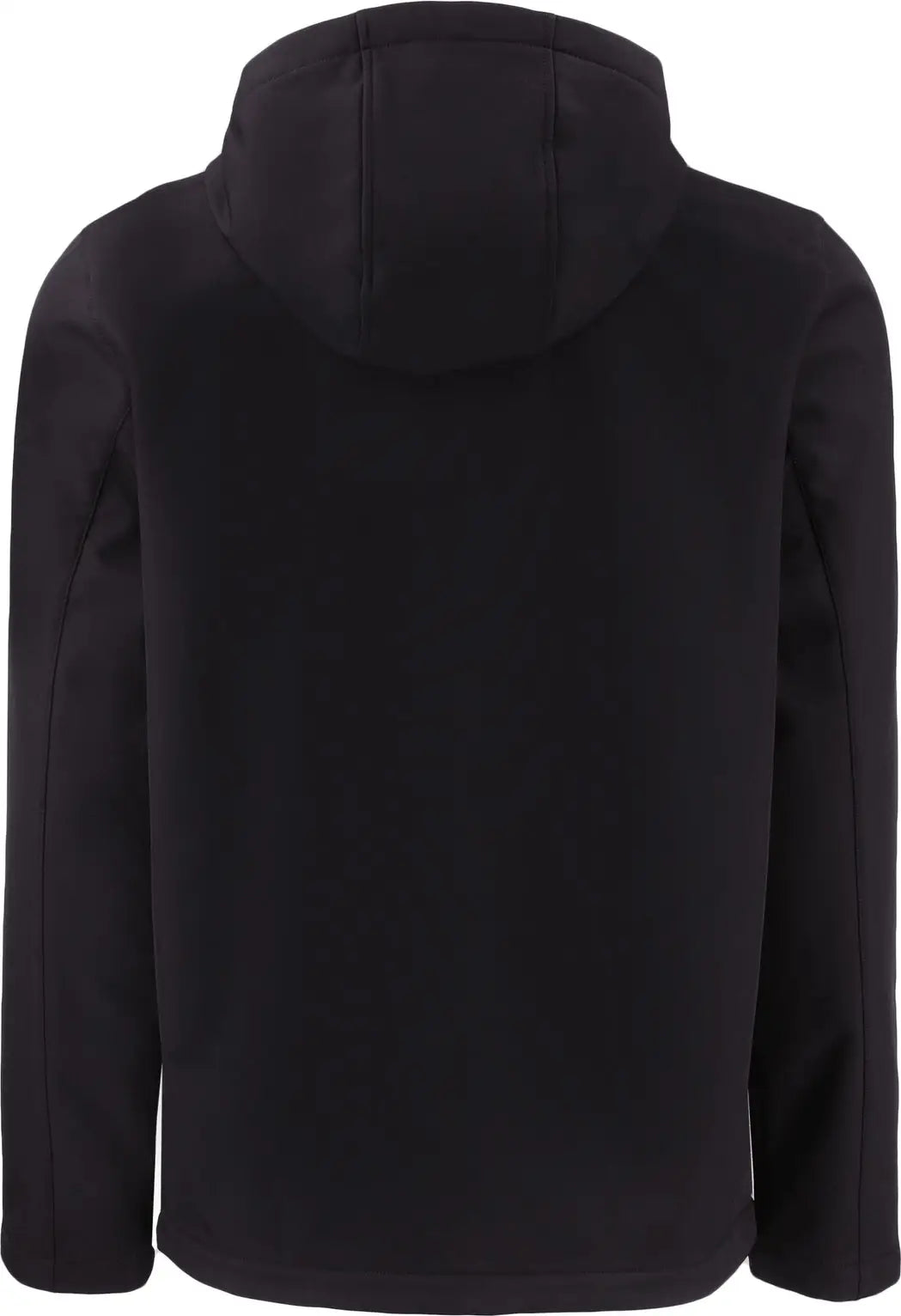 Clique Mqo00086 Tempo Recycled Stretch Softshell Mens Hooded Jacket - Black Red