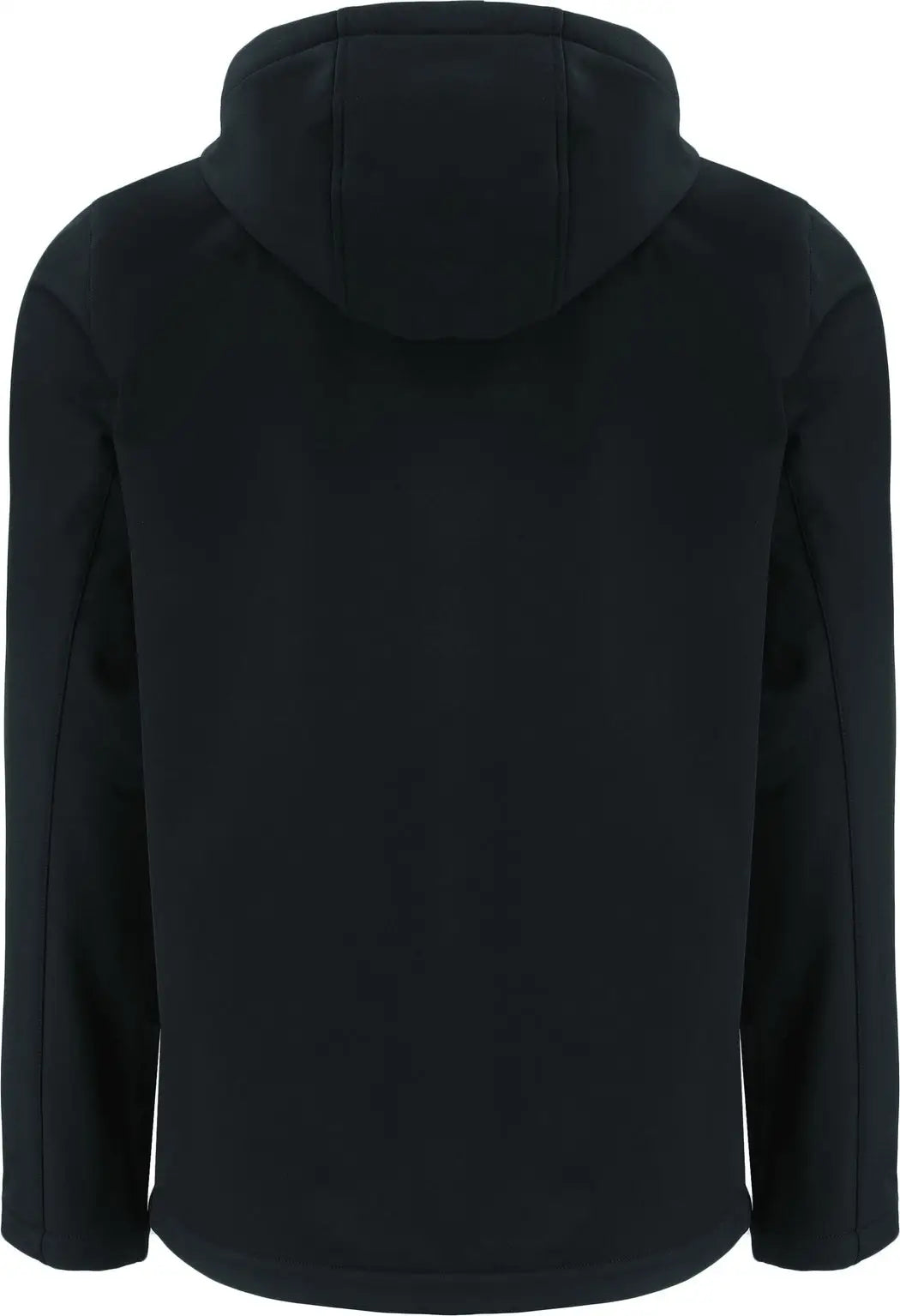 Clique Mqo00086 Tempo Recycled Stretch Softshell Mens Hooded Jacket - Black Bottle Green