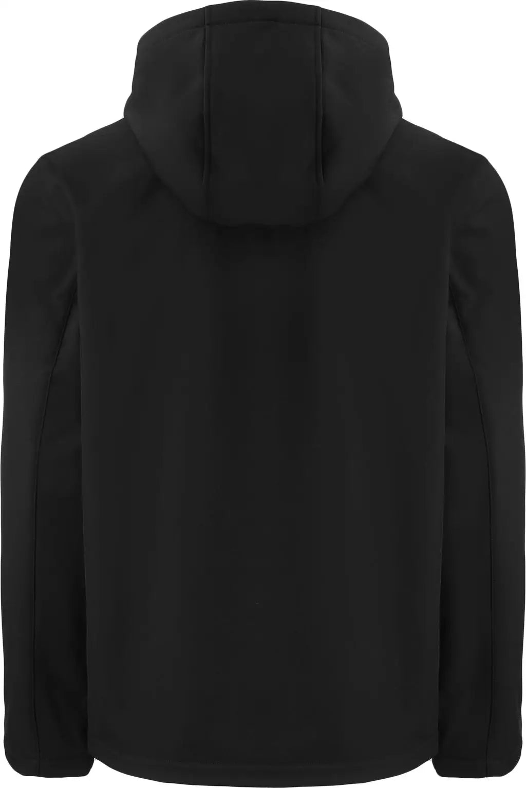 Clique Mqo00086 Tempo Recycled Stretch Softshell Mens Hooded Jacket - Black Royal Blue