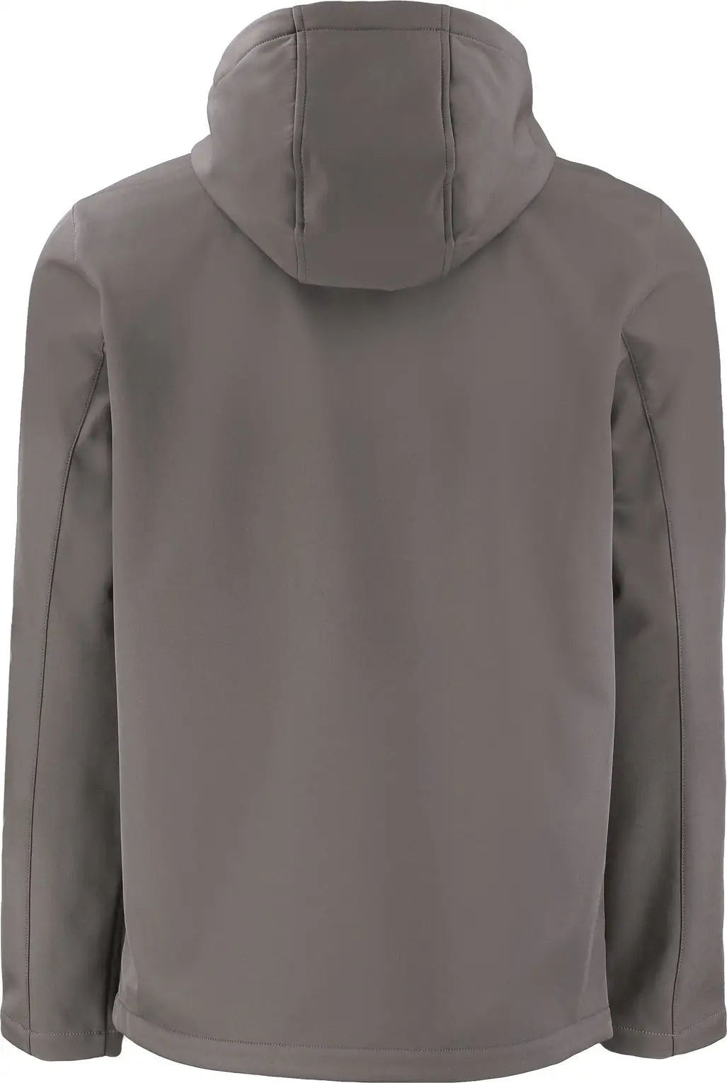 Clique Mqo00086 Tempo Recycled Stretch Softshell Mens Hooded Jacket - Pure Slate Black