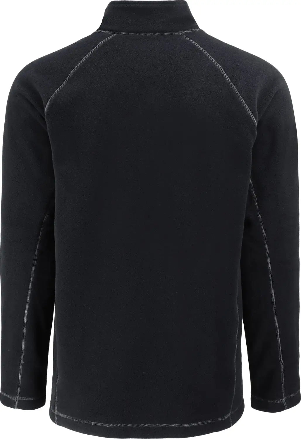 Clique Mqo00087 Powder Recycled Fleece Mens Quarter Zip Pullover - Black