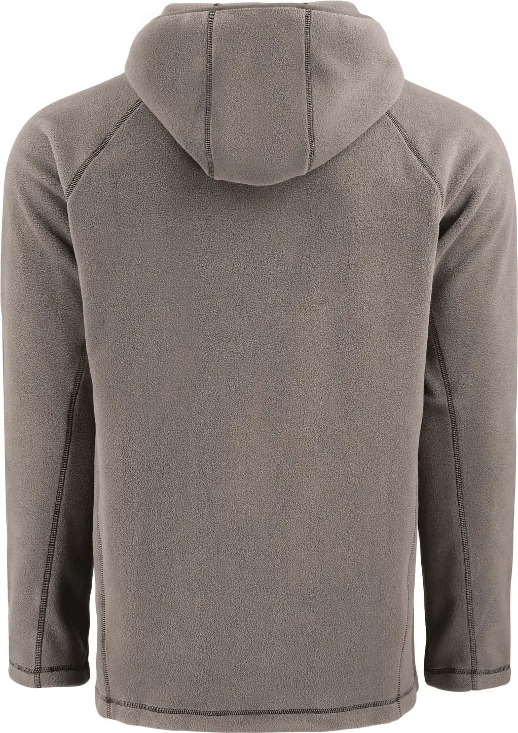 Clique Mqo00088 Powder Recycled Fleece Mens Half Zip Hooded Pullover - Pure Slate