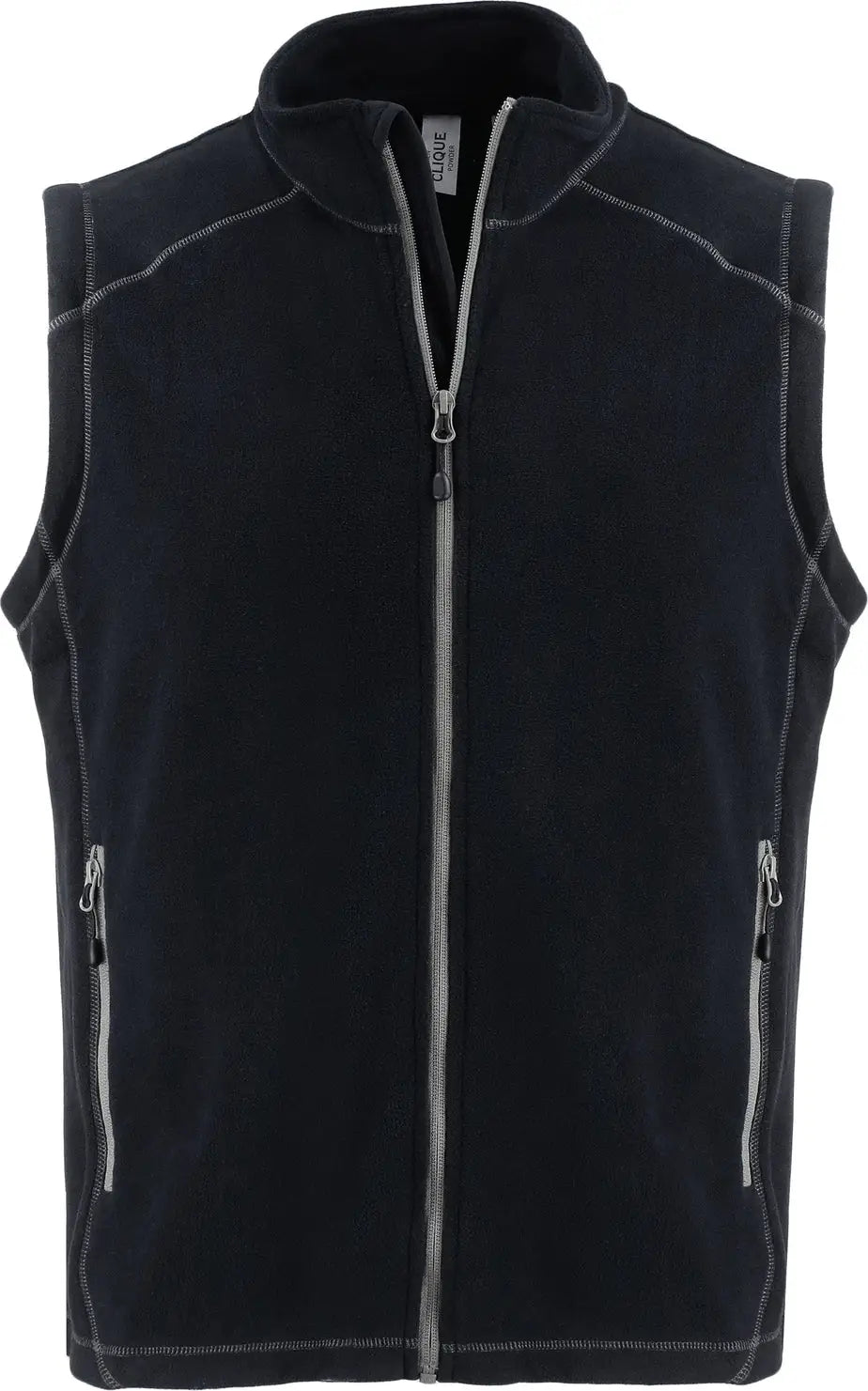 Clique Mqo00089 Powder Recycled Fleece Mens Vest - Black