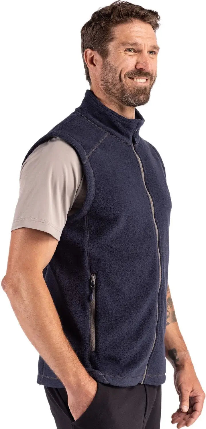 Clique Mqo00089 Powder Recycled Fleece Mens Vest - Dark Navy