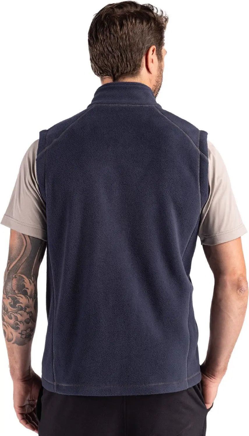 Clique Mqo00089 Powder Recycled Fleece Mens Vest - Dark Navy