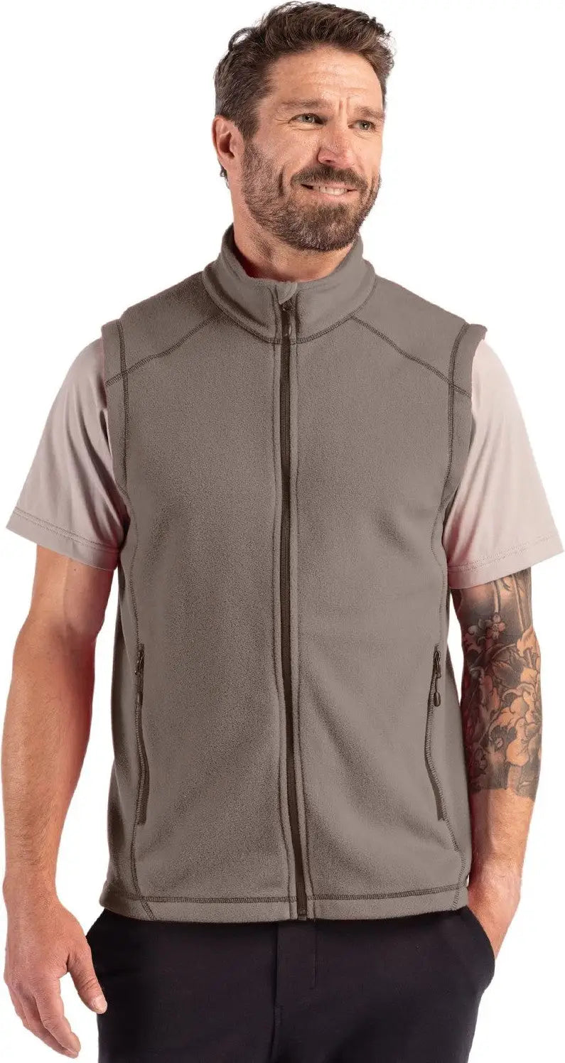 Clique Mqo00089 Powder Recycled Fleece Mens Vest - Pure Slate
