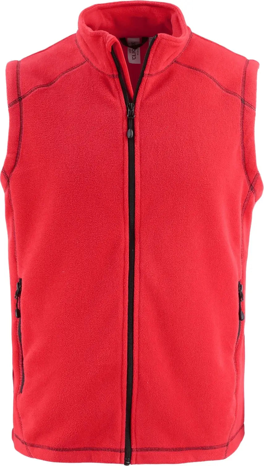 Clique Mqo00089 Powder Recycled Fleece Mens Vest - Red