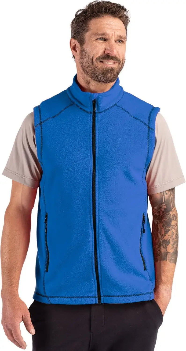 Clique Mqo00089 Powder Recycled Fleece Mens Vest - Royal Blue - Adult s