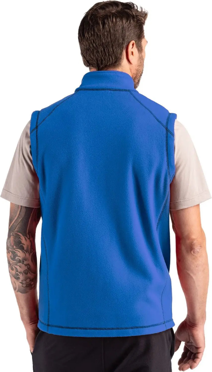 Clique Mqo00089 Powder Recycled Fleece Mens Vest - Royal Blue