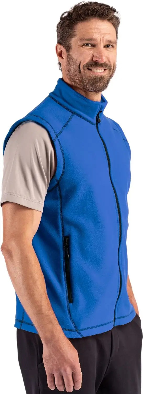 Clique Mqo00089 Powder Recycled Fleece Mens Vest - Royal Blue