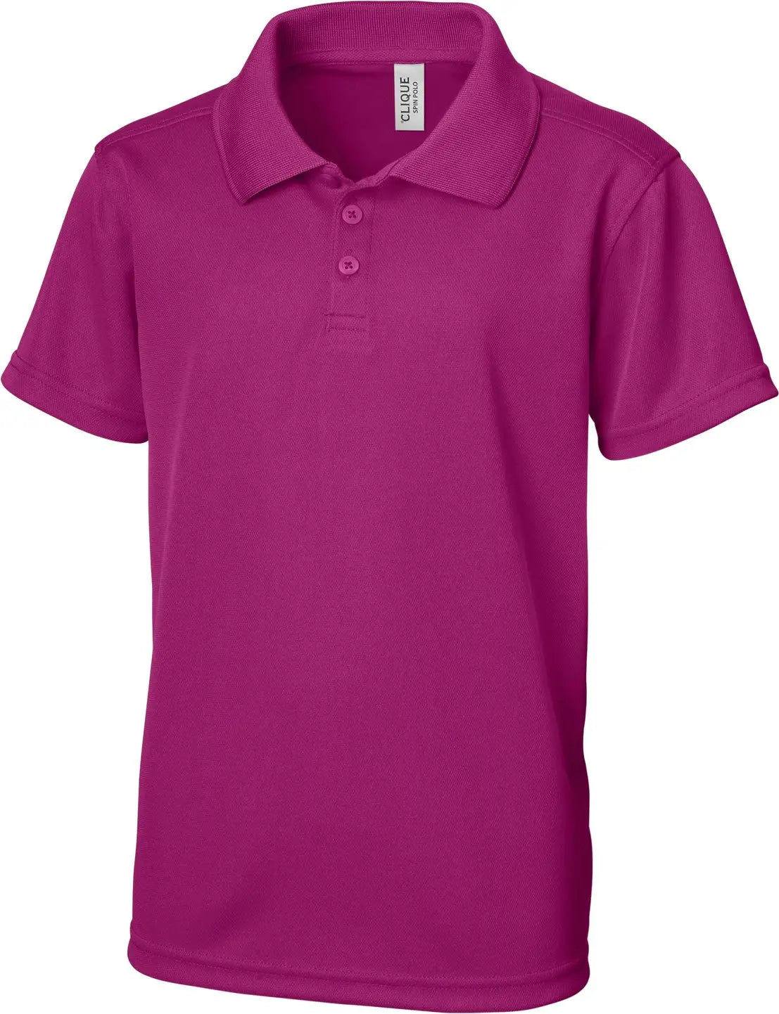 Clique Yqk00003 Spin Youth Polo - Gala Pink