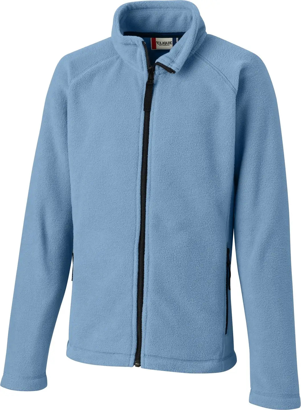 Clique Yqo00005 Summit Youth Full Zip Microfleece Jacket - Light Blue