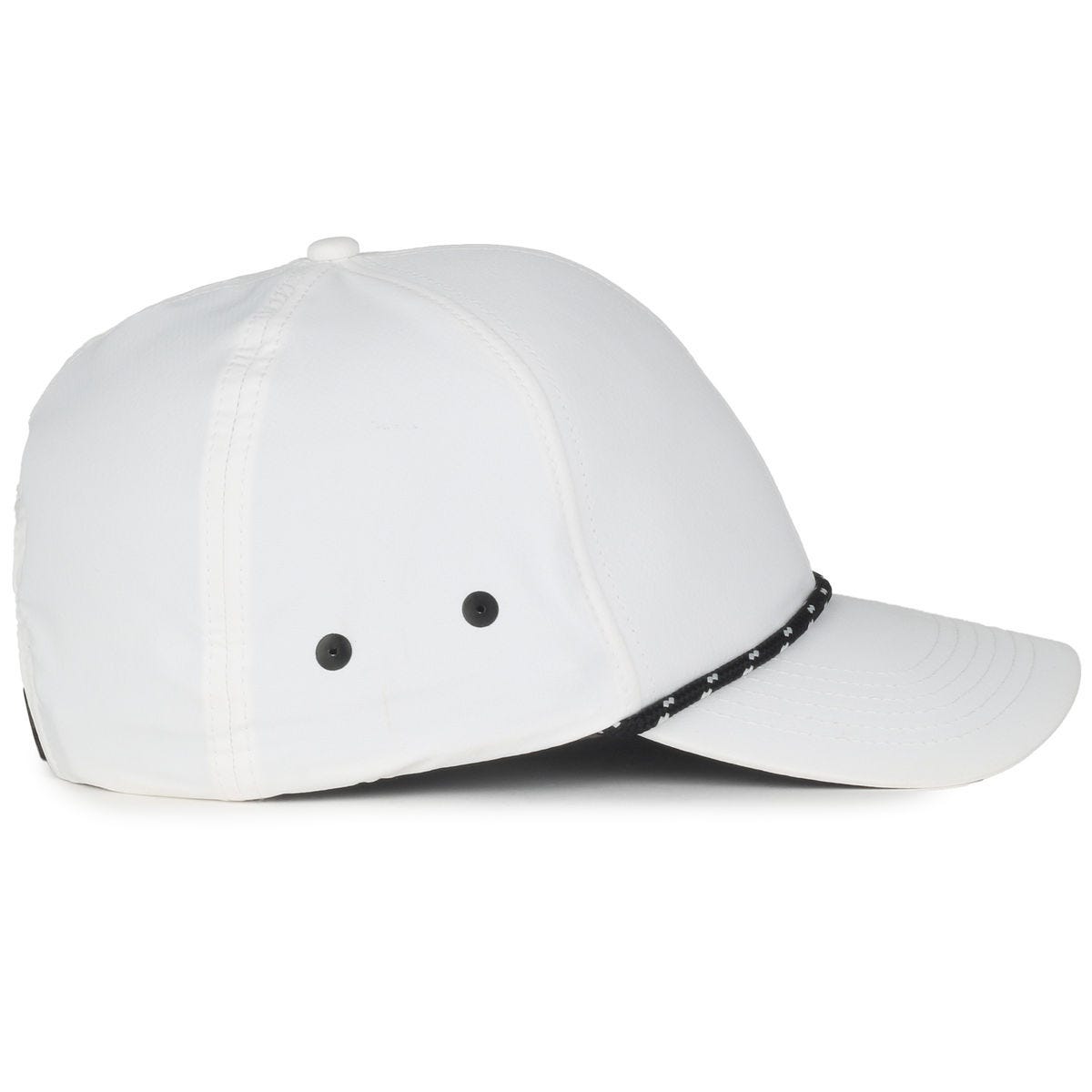 Legendary Headwear CLOUD-FIT-STRIKE Structured Performance Rope Cap - White