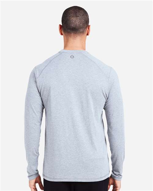 Cloud Heather Carrollton Fitness Long Sleeve T-Shirt - TM310