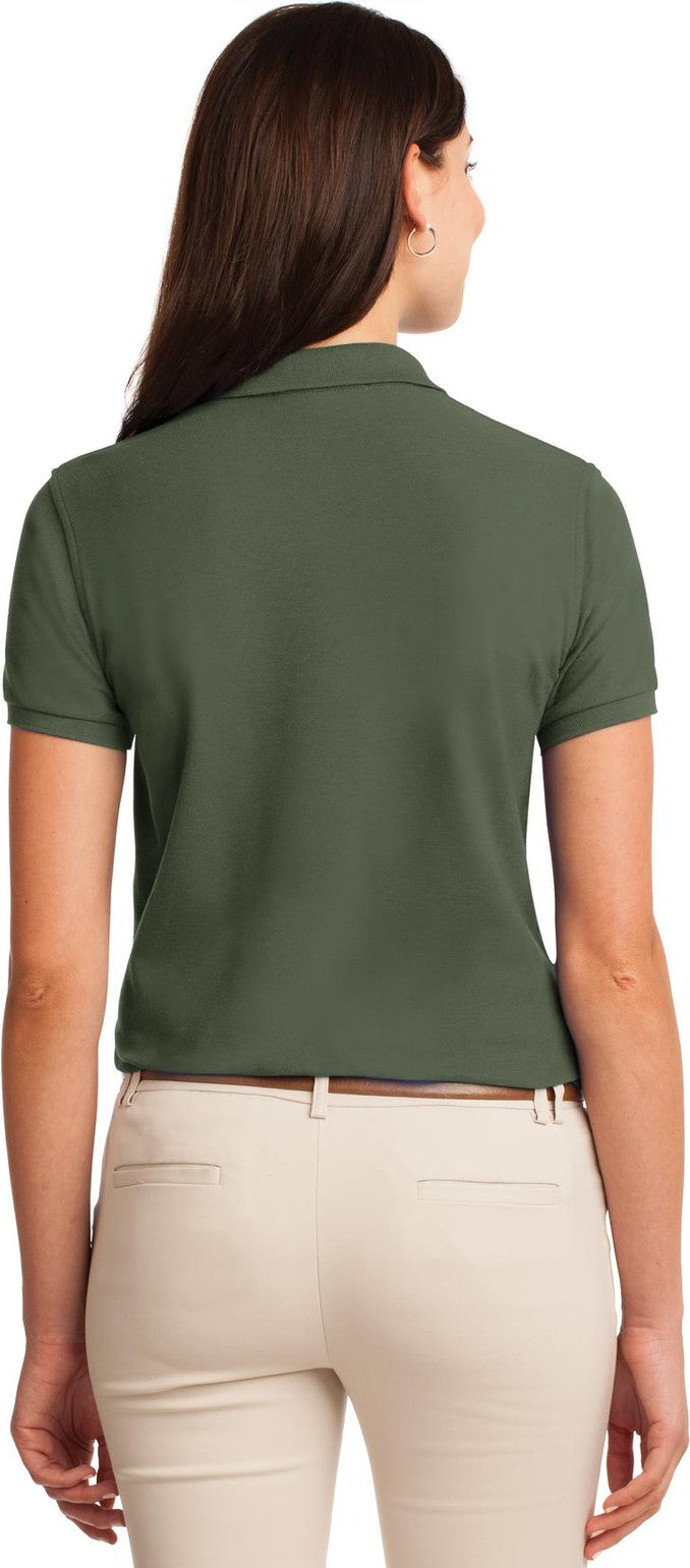Clover Green Port Authority Women's Silk Touch Polo. L500