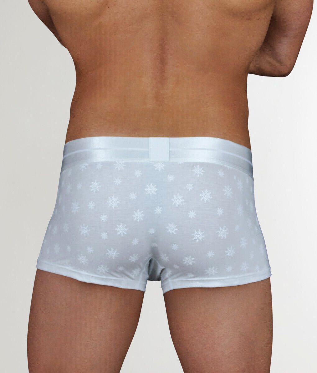 Club Seven Limited Edition Snowflake Luxe Trunk - White / Small