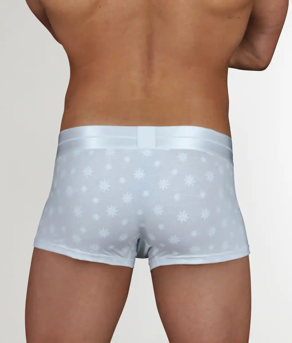 Club Seven Limited Edition Snowflake Luxe Trunk White / Small