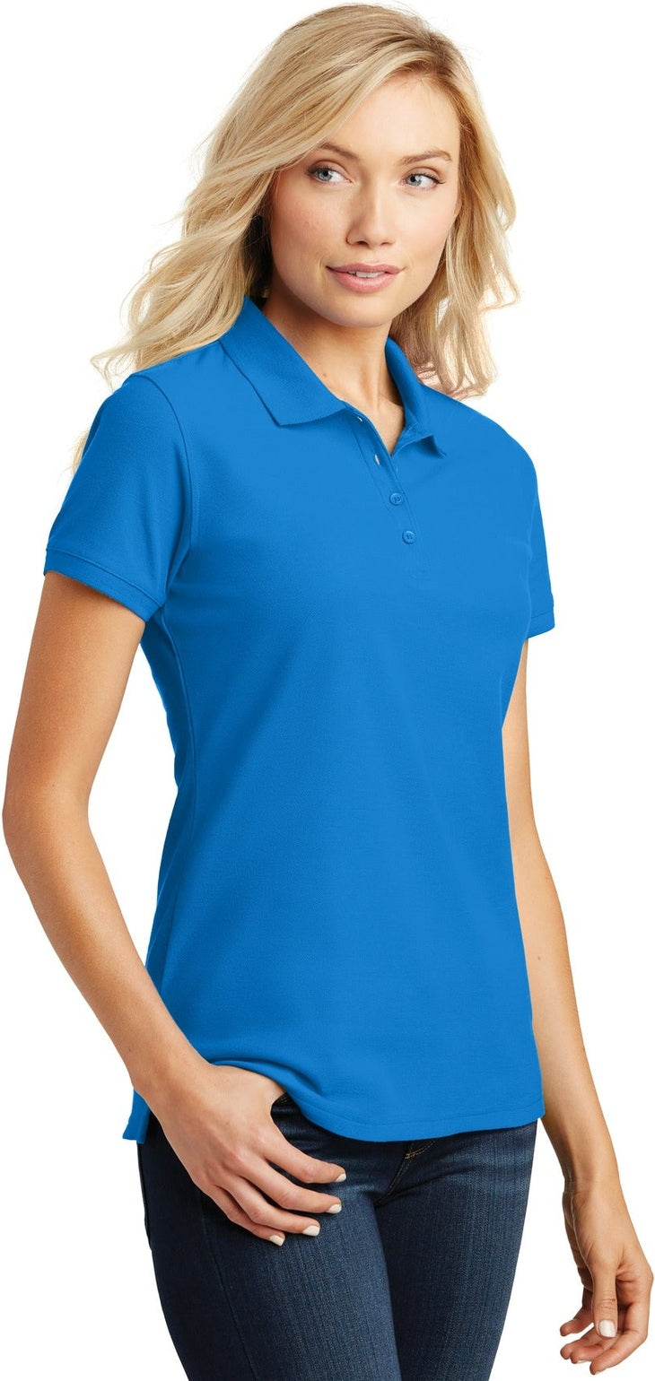 Coastal Blue Port Authority Women's Core Classic Pique Polo. L100