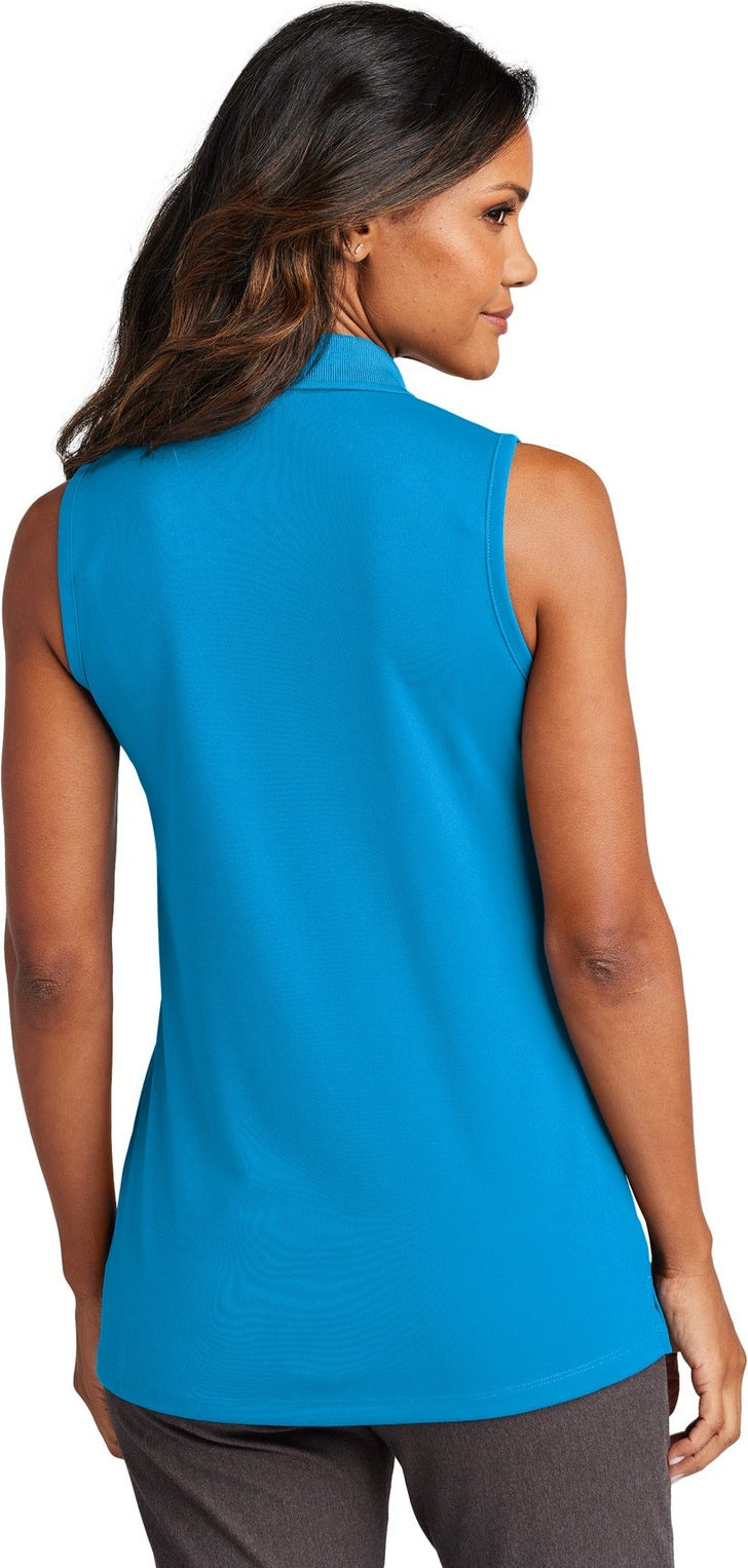 CoastalBl Port Authority Women's Dry Zone UV Micro-Mesh Sleeveless Polo LK110SV