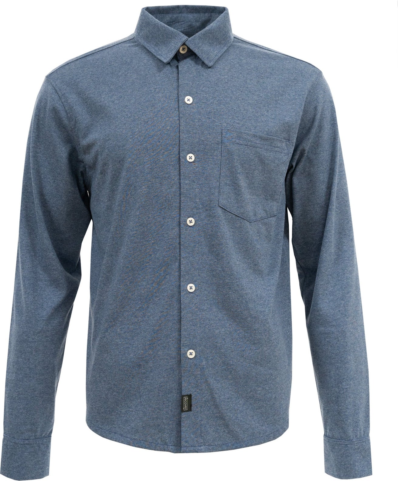 COBALT BLUE RECOVER ECO BUTTON DOWN  grouped