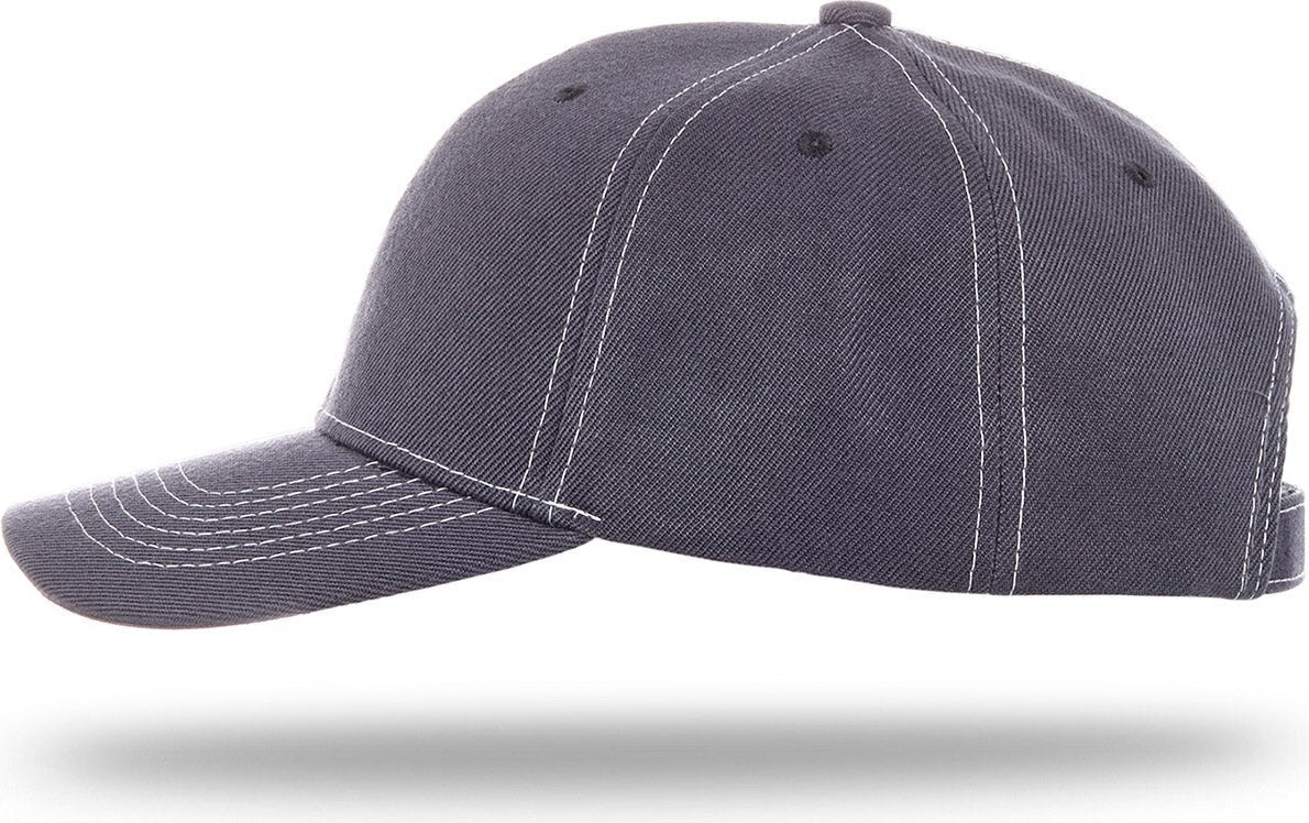 Cobra Cap Ac-6 6 Panel Structured 100% Acrylic - Charcoal