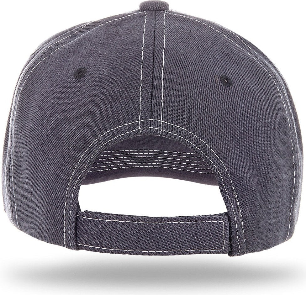Cobra Cap Ac-6 6 Panel Structured 100% Acrylic - Charcoal