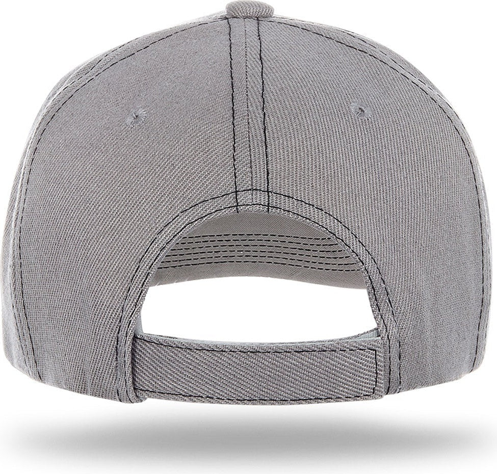 Cobra Cap Ac-6 6 Panel Structured 100% Acrylic - Gray