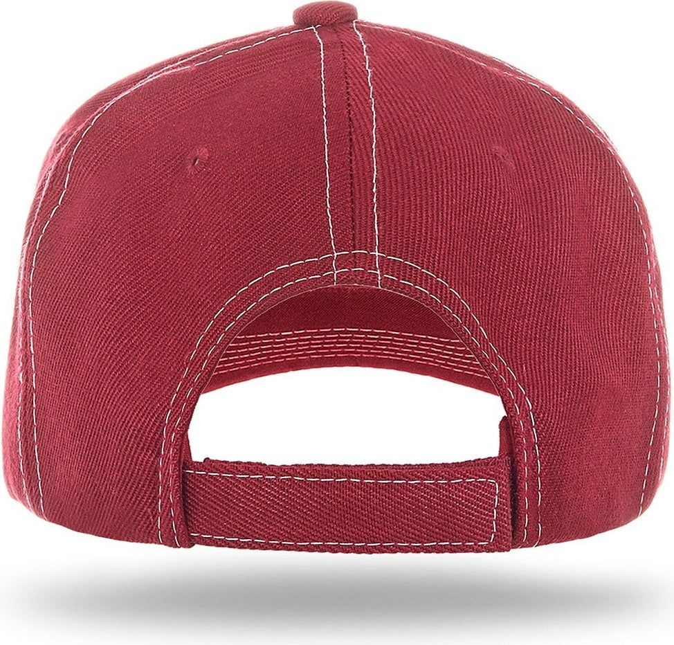 Cobra Cap Ac-6 6 Panel Structured 100% Acrylic - Maroon
