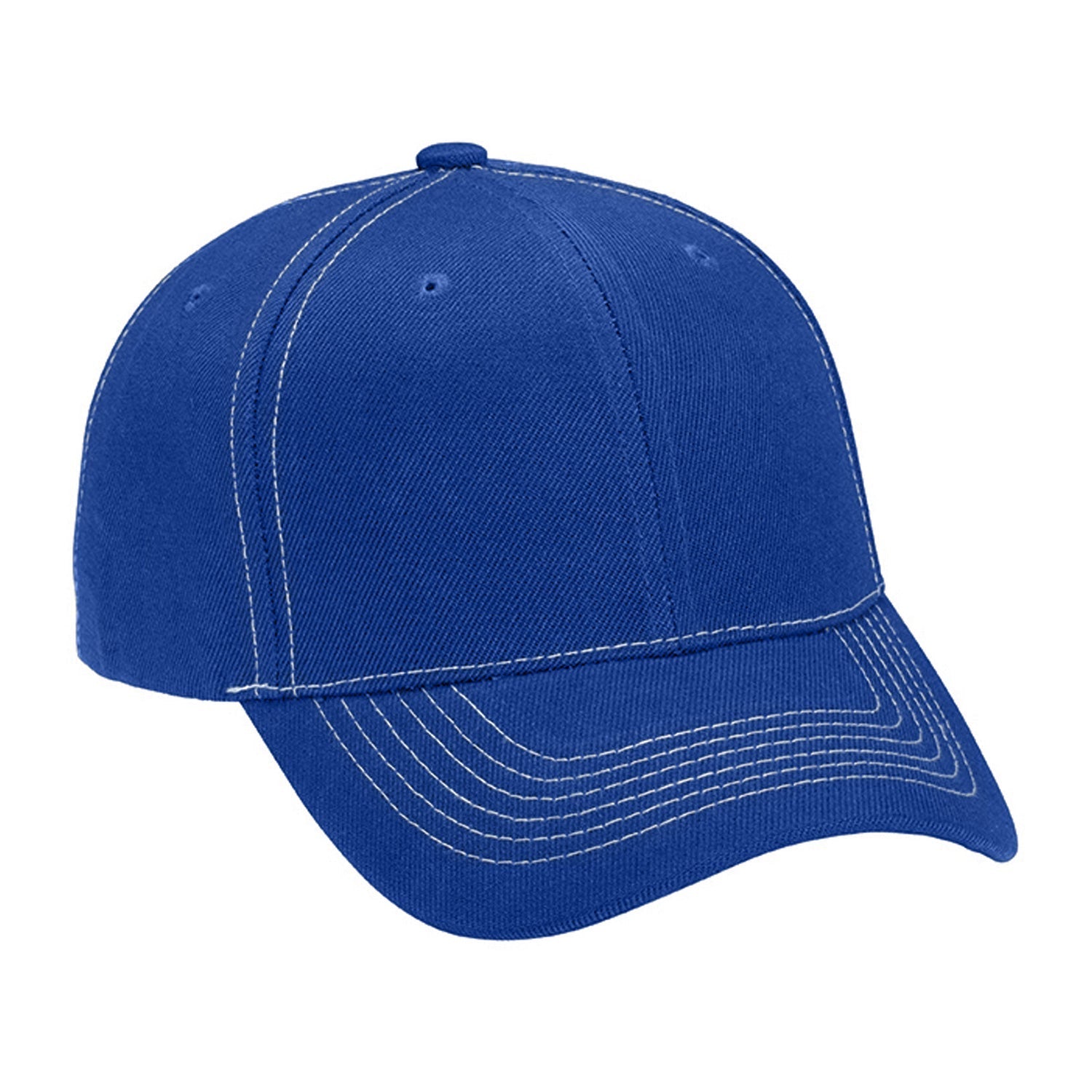 Cobra Cap Ac-6 6 Panel Structured 100% Acrylic - Royal