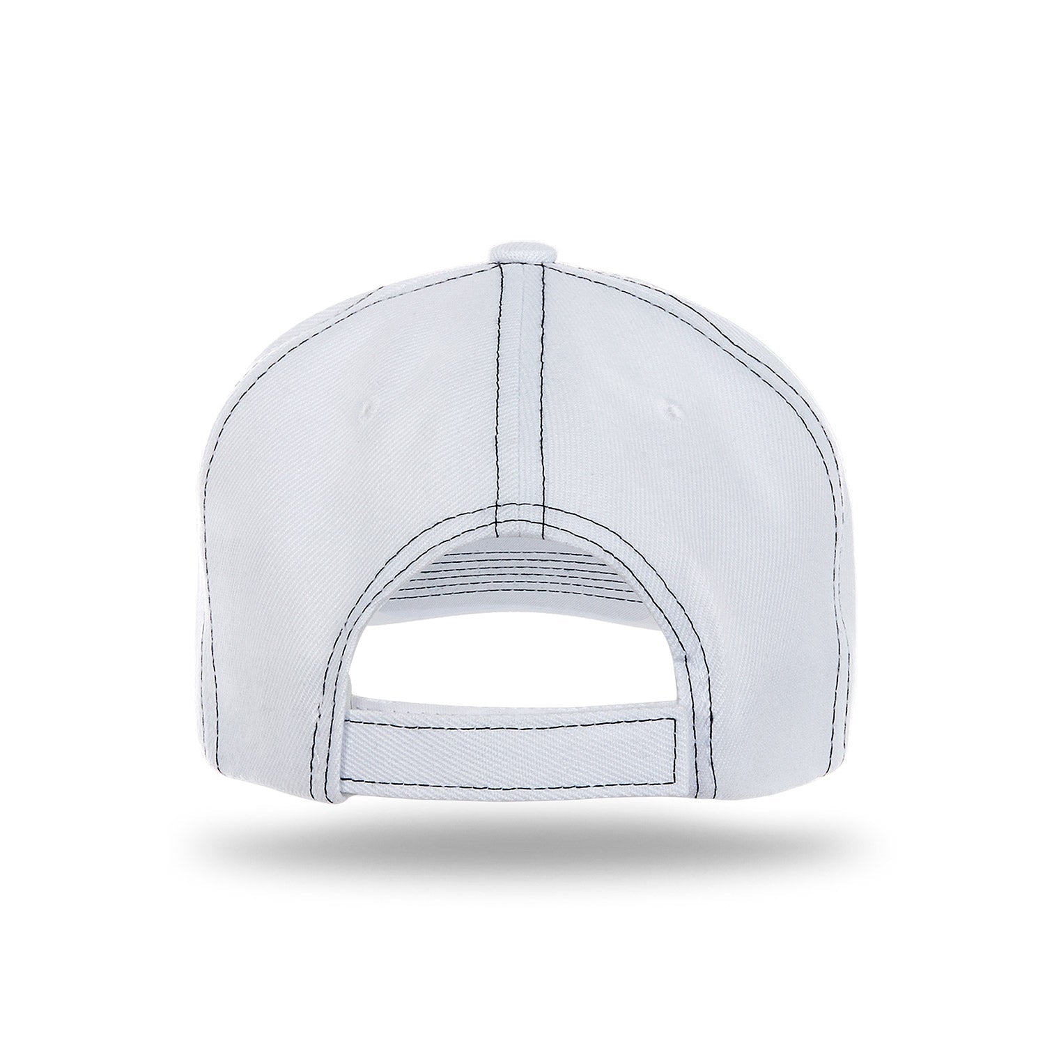 Cobra Cap Ac-6 6 Panel Structured 100% Acrylic - White