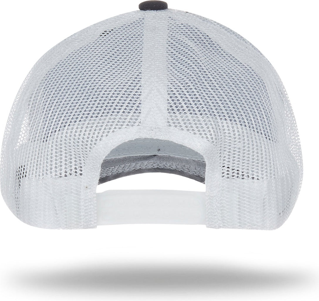 Cobra Cap Ac-6m 6 Panel Mesh Back 100% Acrylic - Black White