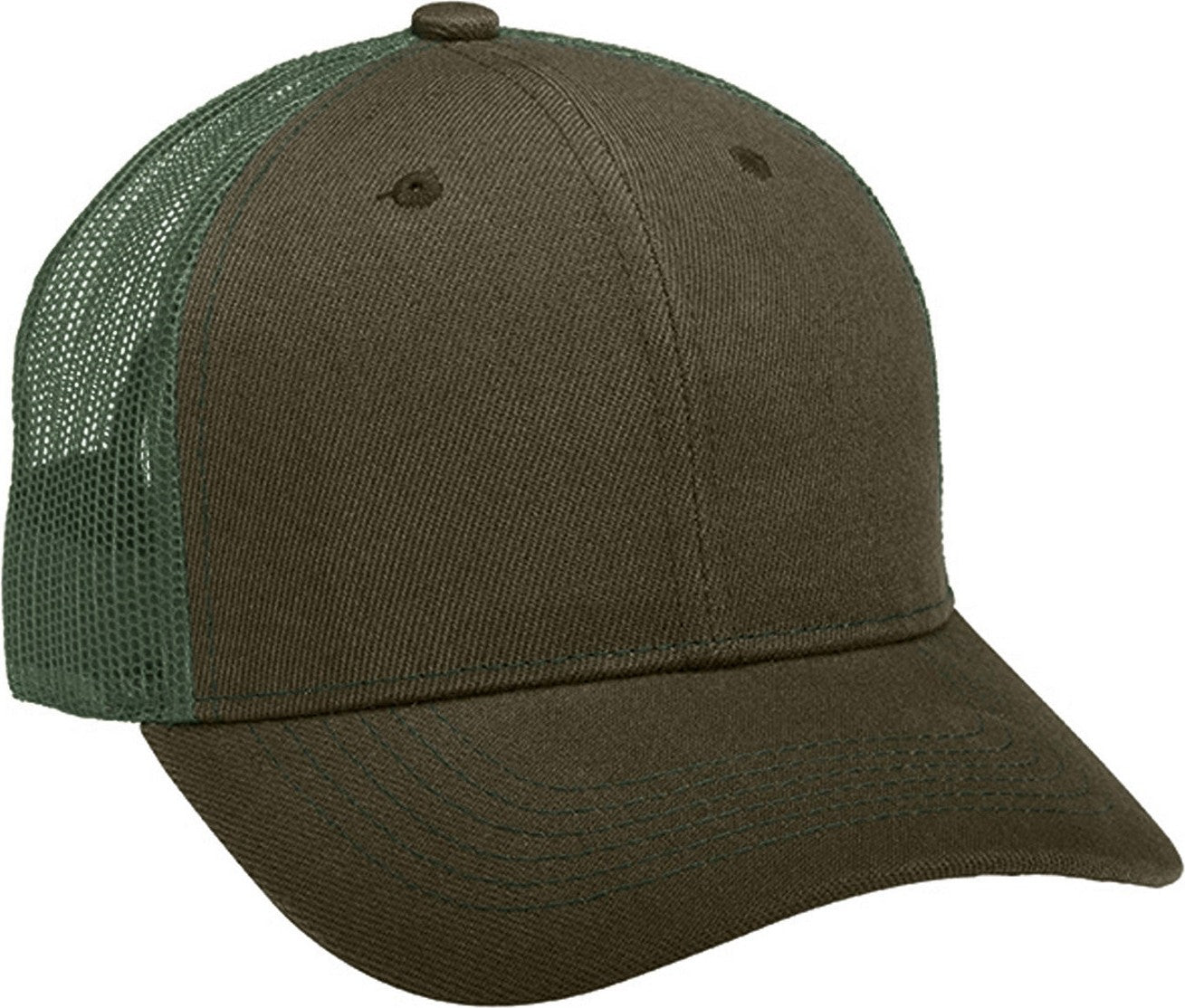 Cobra Cap Ac-6m 6 Panel Mesh Back 100% Acrylic - Olive