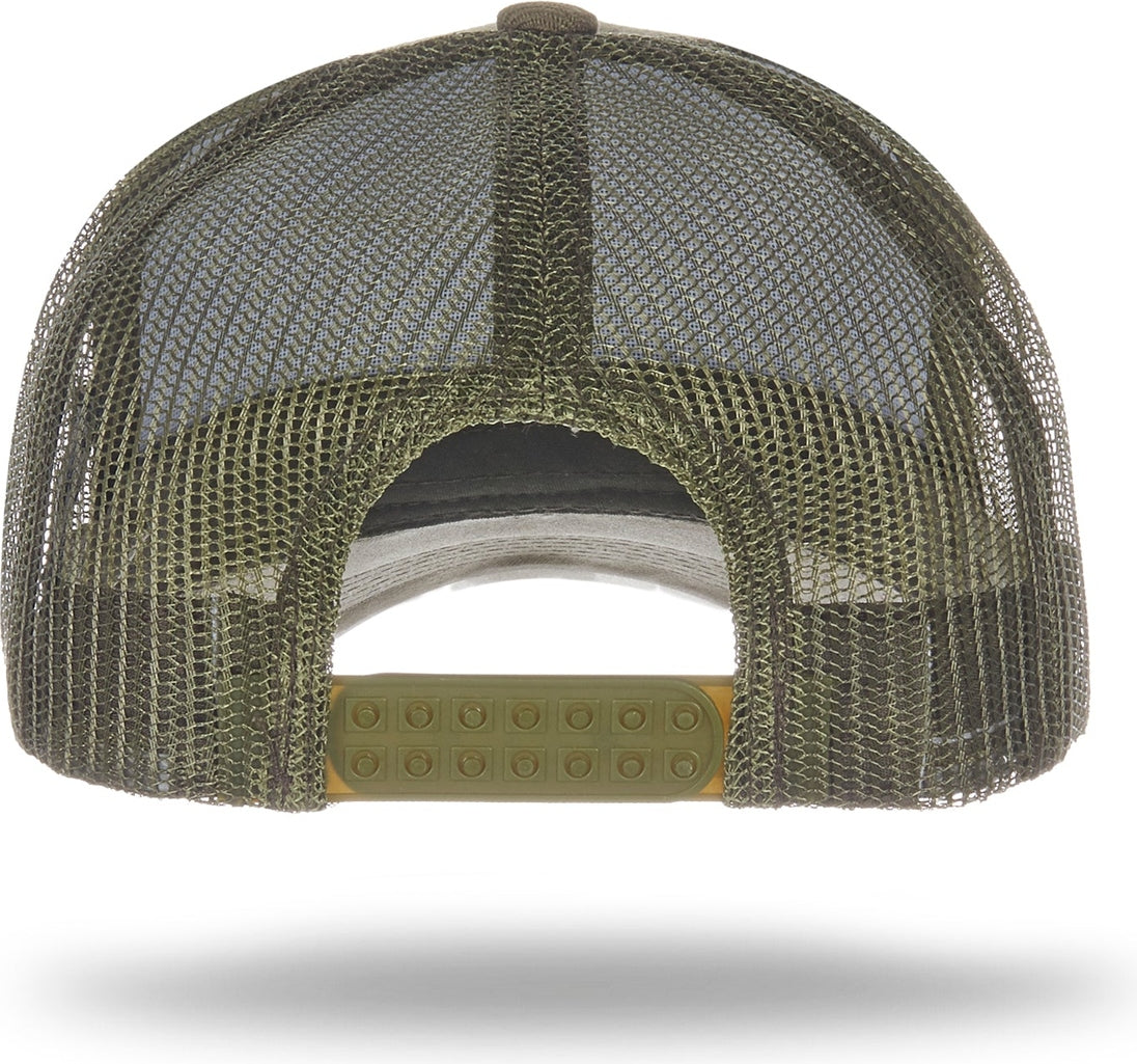 Cobra Cap Ac-6m 6 Panel Mesh Back 100% Acrylic - Olive