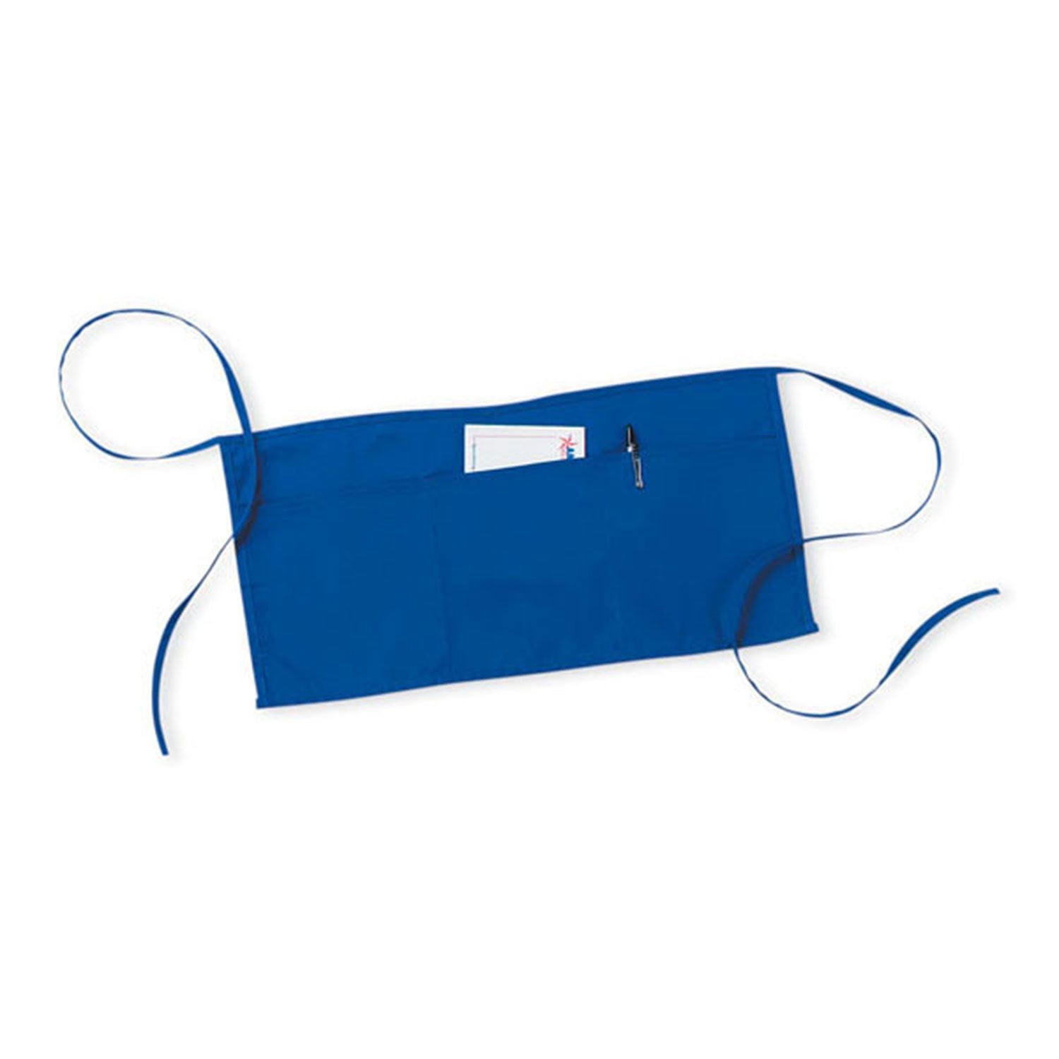 Cobra Cap Apr-s Restaurant Apron with 3 Pouchsm - Royal