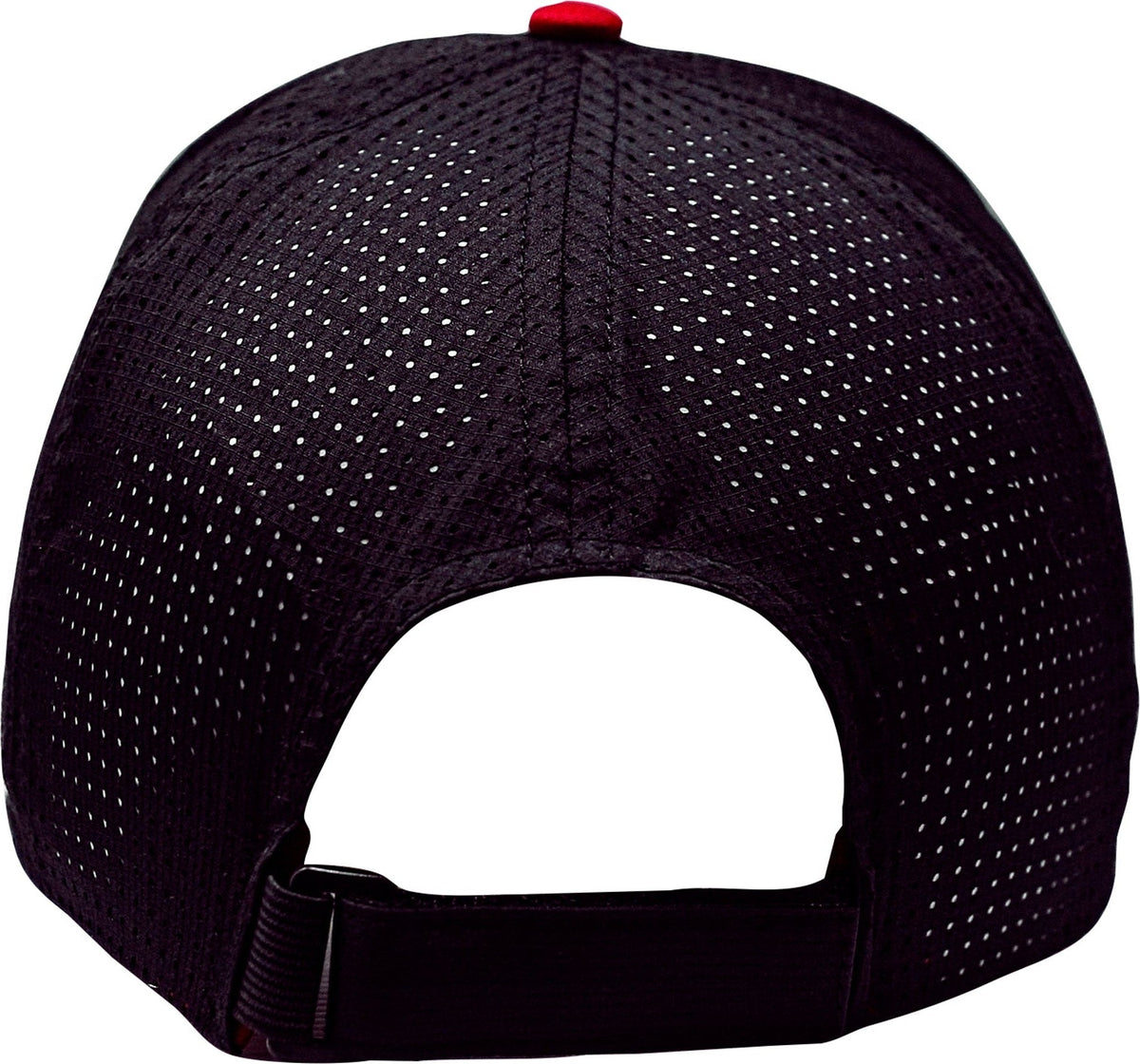Cobra Cap Apx 6 Panel 100% Poly Taffeta Ripstop - Black Red