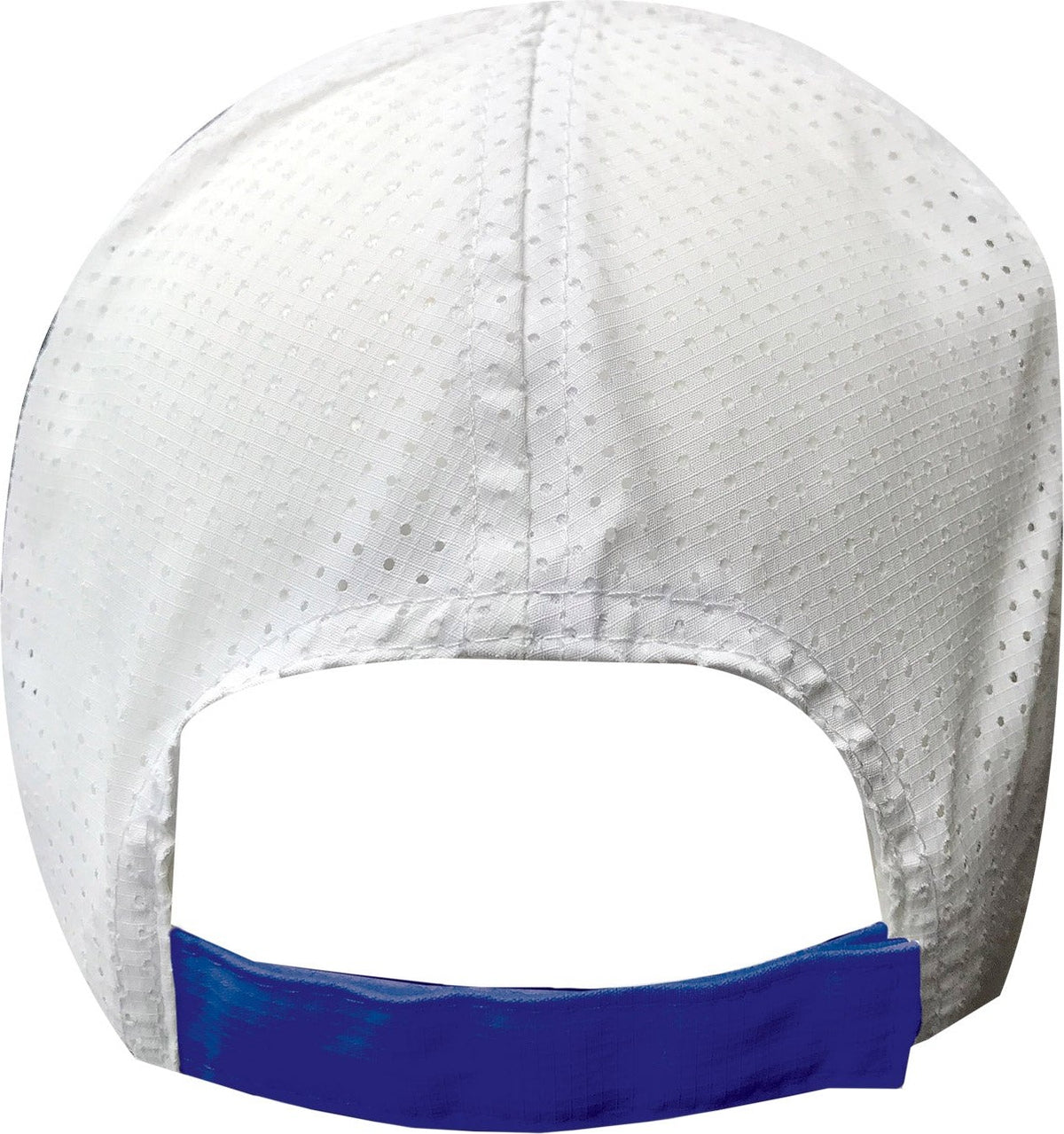 Cobra Cap Apx 6 Panel 100% Poly Taffeta Ripstop - White Royal