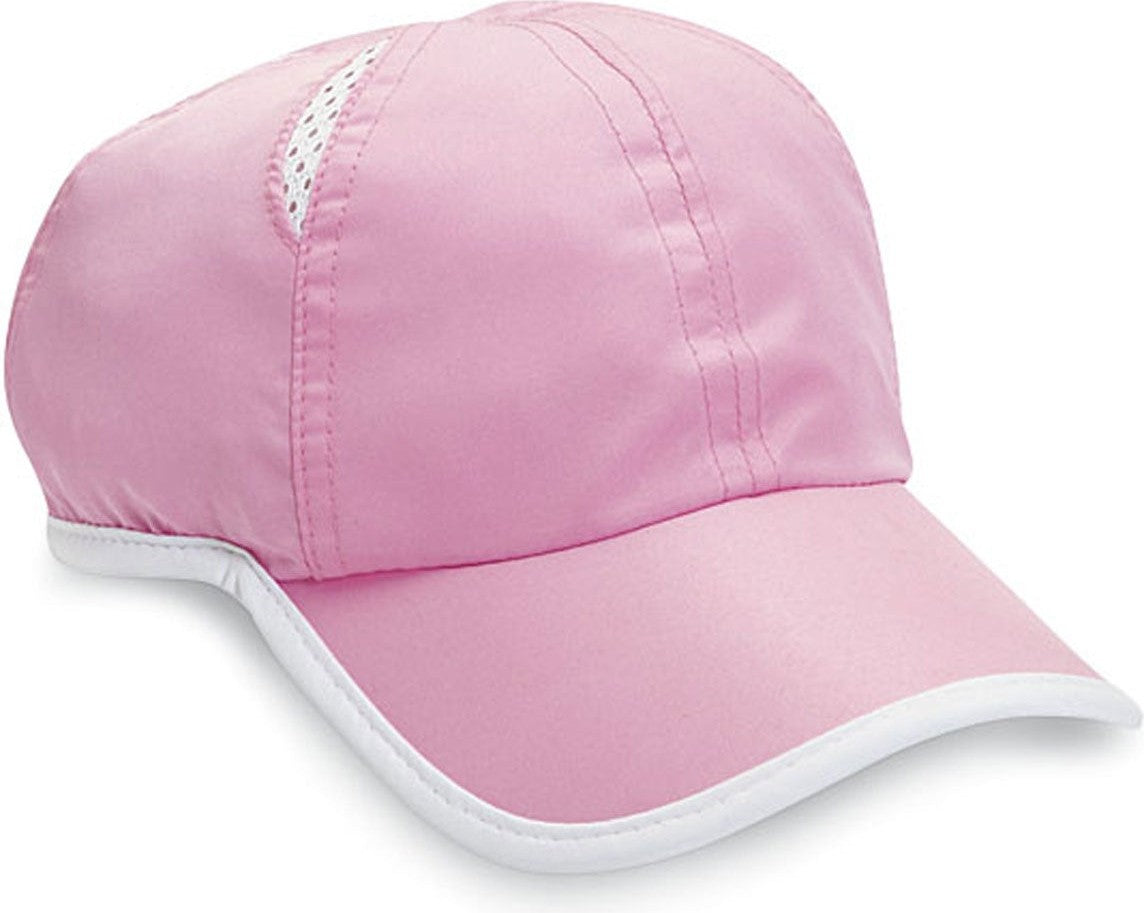 Cobra Cap Aqua 6 Panel Performance - Pink White