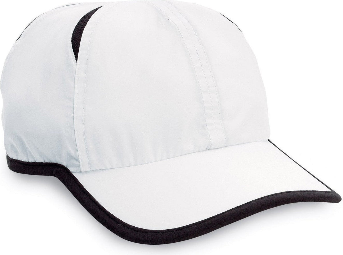 Cobra Cap Aqua 6 Panel Performance - White Black