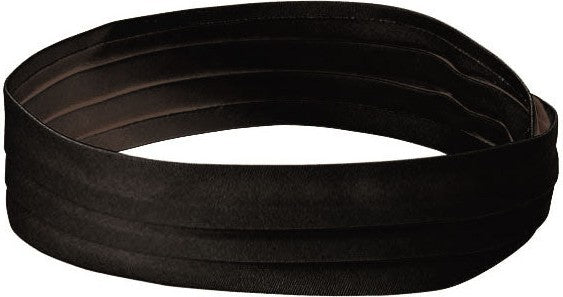 Cobra Cap Bb-2 Straw Hat Banner Bandpleated - Black