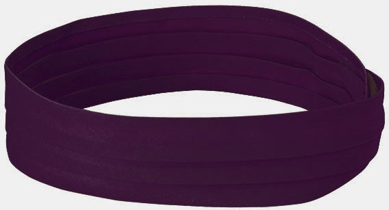 Cobra Cap Bb-2 Straw Hat Banner Bandpleated - Maroon