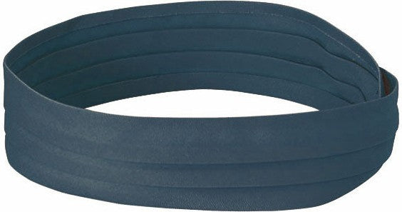 Cobra Cap Bb-2 Straw Hat Banner Bandpleated - Navy