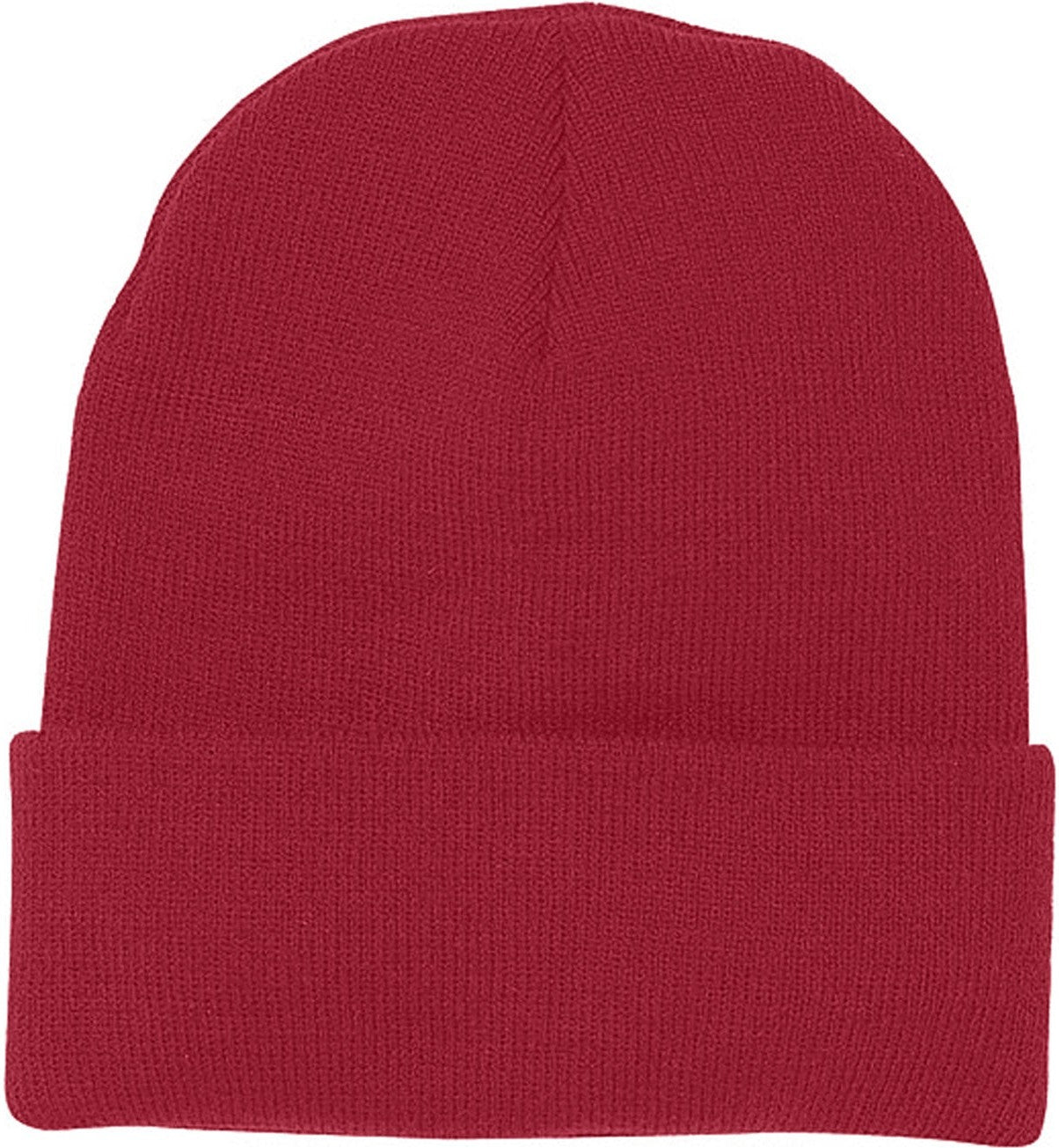 Cobra Cap Bean-l Knitted Beanie Long - Red