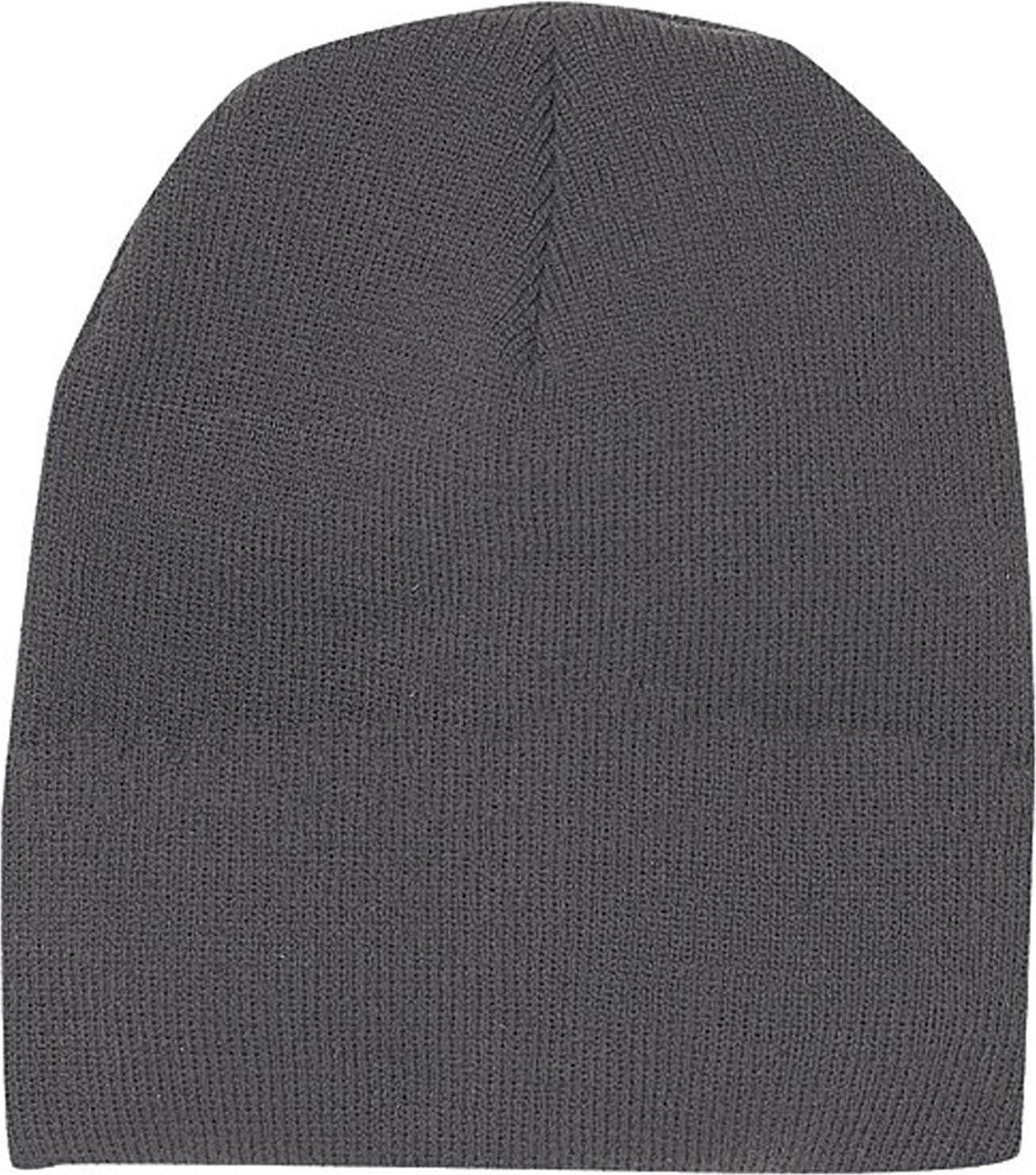 Cobra Cap Bean-s Knitted Beanie Short - Charcoal