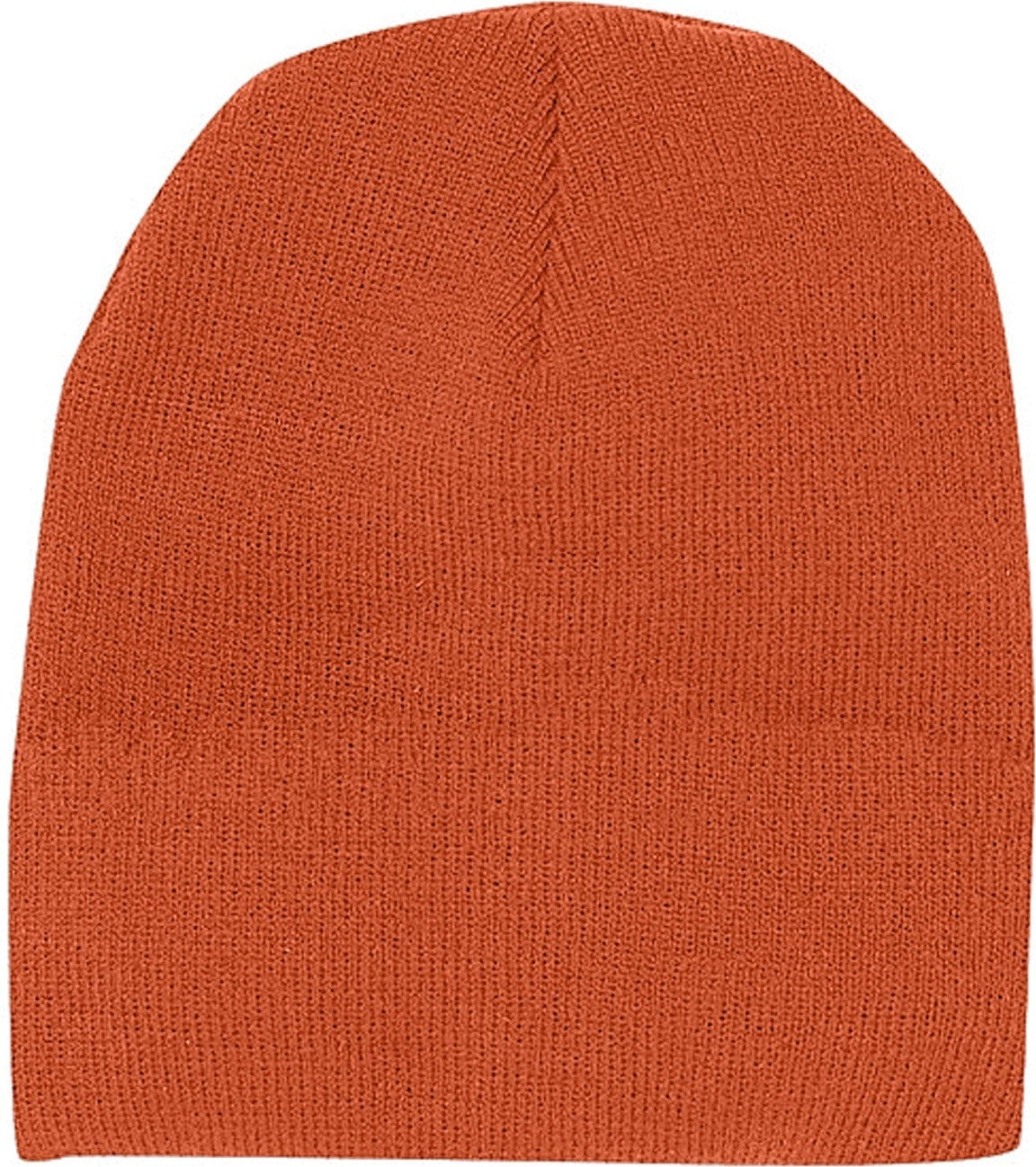 Cobra Cap Bean-s Knitted Beanie Short - Flame Orange